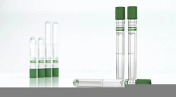 Vacuum Blood Collection Tube "ZMT" with Sodium Heparin, 13x100 mm