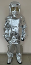 Special Firefighter Protective Clothing Set for High Heat Exposure - Semi-Heavy Type