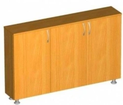 Classroom Board Cabinet with Three Swing Doors