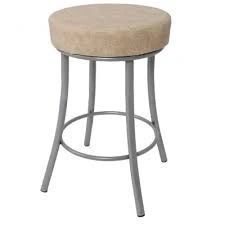 Round Metal Frame Seating Puff