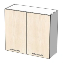 Wall-Mounted Cabinet with 2 Doors by Bashkir Furniture Factory