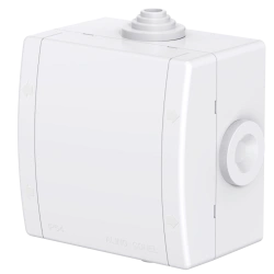 CADUCEUS ALING POWER Junction Box for Open Wiring 80x80x55, 4 Inputs, IP54, 500V~, Art. 262.0