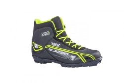 Trek Blazzer1 Ski Boots for NNN Bindings - Black with Neon Lime Logo
