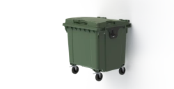 Mobile Waste Container 1100L Art. 29.C19 (20.807.1.70.PE; 21.056.70.PE)