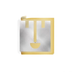 Transparent ISBC® UHF Labels 50x50mm for Non-Metallic Identification