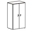 Wooden Wardrobe Series "Style V" for Clothing Storage
