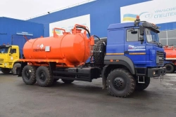 Gas Condensate and Oil Collection Unit UZST02 Model 6619C-18 on Ural 4320-80 Chassis