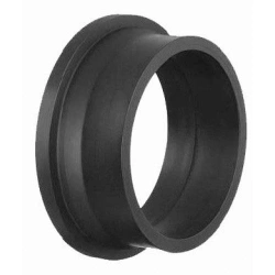 Shortened polyethylene flange bushing