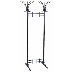 Group Clothing Hanger with 10 Hooks and 5 Additional Slots TPR-600