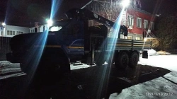 Special Hydraulic Crane Truck on Ural 4320 Base - Model U0K00N-4L120