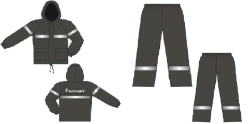 Men's Water-Resistant Suit (Jacket & Pants) BK-21