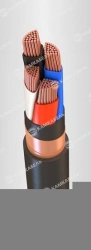 Low Fire Hazard Power Cable with Copper Conductors