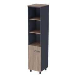 Narrow Semi-Open Document Cabinet PREGO