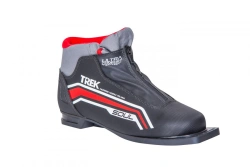 Trek Soul Comfort5 Black Ski Boots with Red Logo 75