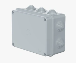 CADUCEUS ALING OG Distribution Box for Open Wiring 150x110x70, 10 Cable Entries, 500V~, IP56