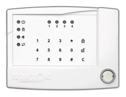 Security and Fire Alarm Controller PRITOK-A-KOP-02