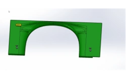 Complete Right Rear Arch Panel for Vehicles - 5299-372-5400526-05