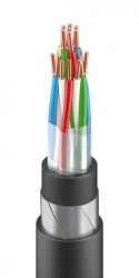 Non-flame spreading halogen-free alarm and blocking cable SБПБбПнг(А)-HF