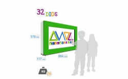 DIOS 32w/m Kids Computer - Touchscreen Learning Device