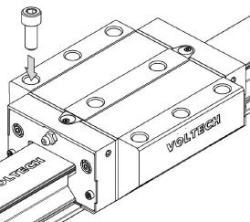 Roller Carriage V18515 for Smooth Motion and High Load Capacity