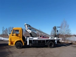 Hydraulic Aerial Work Platform AГП-14T KAMAZ-4308 14M 200/250KG 8.4M