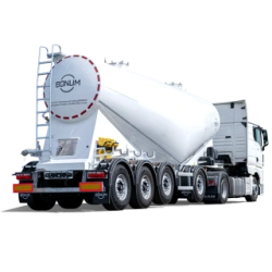 BONUM 928111 Bulk Cement Trailer for Powdered Materials