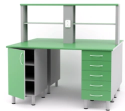 Medical Table BT-SLc "BT-Furniture" with Shelving