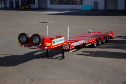 TverstroyMash 993941 Semi-Trailer, Mod 0023 - Extendable Platform with Ramps