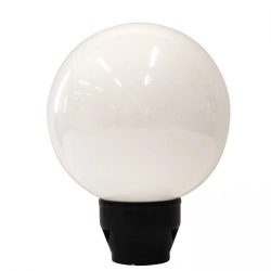 LED Sphere DTU 200g Special Light 03-015-401 Opal PMMA IP65 (15W 4000K) / Black A85 Housing 60mm