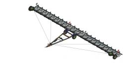 Hydraulic Hitch SГS-21 for Tractors 150 HP and Above