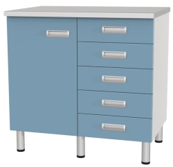 Laboratory Workbench with Two Cabinets, SL-03-MSK (SL-03-206)