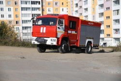 Fire Tanker Vehicle AC-(2.0-4.0)-58812K43265 on KAMAZ-43265-D5