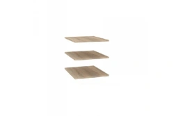 Bruna LD 401005.000 Light Sonama H Shelves for Single Door Section (Set of 3)