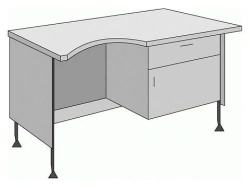 Wooden Microscope Table for Laboratory Use