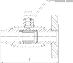 Combined Ball Valve KSHC DN 15-400 PN 1.6-4.0 MPa