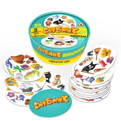 Pirate-themed Card Game "Duplicate" - 60 Cards