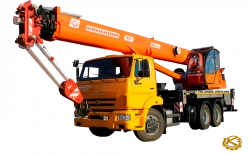 KС-55729-1K-31 Truck Crane with 32t Capacity