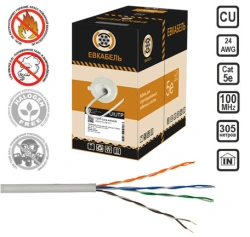 Symmetrical Communication Cables for Digital Transmission U/UTP Cat5e ng(A)-LS