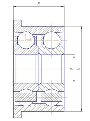 Rolling Bearing 6-3166118U-ETU 100/1