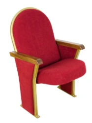 Louvre Chair for Public Spaces, 535x760x970mm, 110mm Cushion Thickness