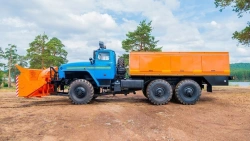 Snowblower with Auger Rotor Model SSR 6843S1 on Ural Chassis 4320-80, 4320-82