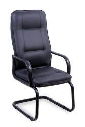 Philadelphia Conference Chair - Non-Rotating, Metal Base