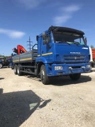 Multi-functional Truck with Hydraulic Crane KMA on KAMAZ 43118 Chassis 41K03N-UB