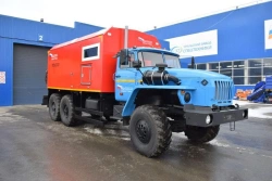 Portable Steam Generator Unit (PSGU) UZST Model UZST01 on Ural 4320-60 Chassis