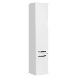 Aquaton Aria Wall-Mounted Column Cabinet - White 1A124403AA0101