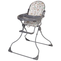 Forest Friends High Chair for Kids, Gray, Model 0001709-03