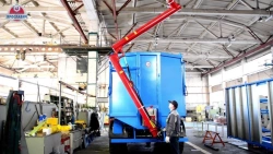 Screw Loader for Grain - Height 4m, Ideal for Wheat Handling