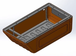 Left Tool Box for Vehicles 4208-5417411-17-04