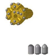 KNSH-105 BSH Sp Crown Drill Bit for Rotary-Impact Drilling