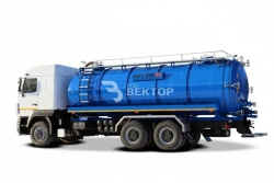 Vacuum Tank Truck MB 4680G4-40 on MAZ Chassis 6312C5, 6312C9, 6312E9, 631228